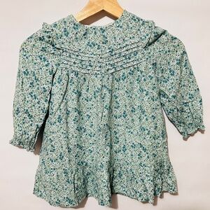 Zara Girls Floral Dress 3-4T